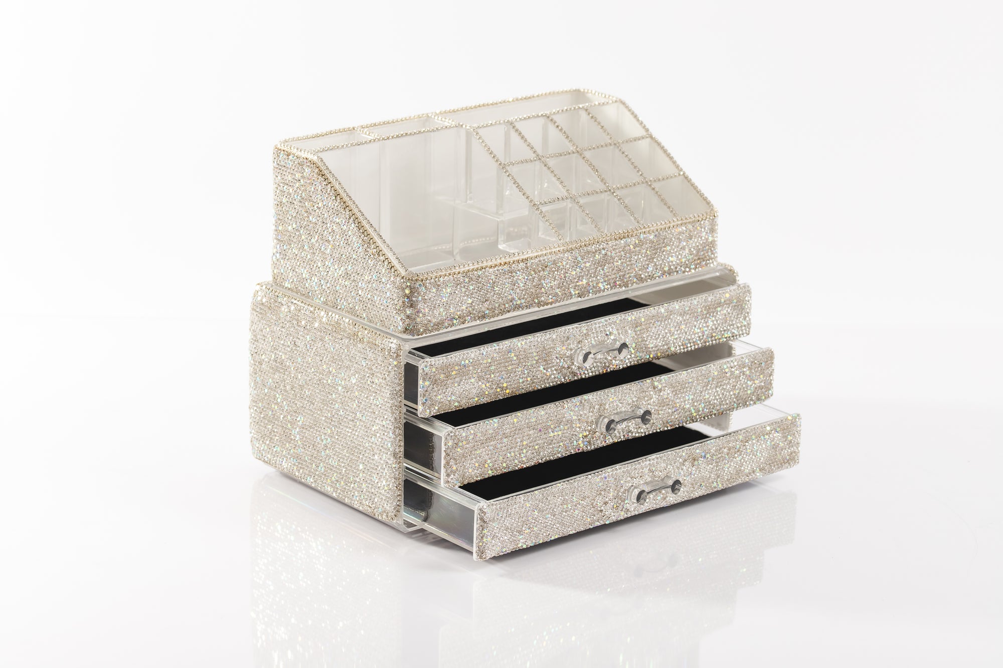 GLITZ & GLAM MAKEUP ORGANIZER | HO9673-DD