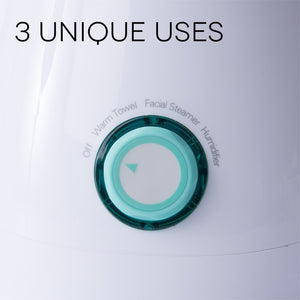 Tru Beauty 3-in-1 Facial Steamer, Humidifier, Towel Warmer