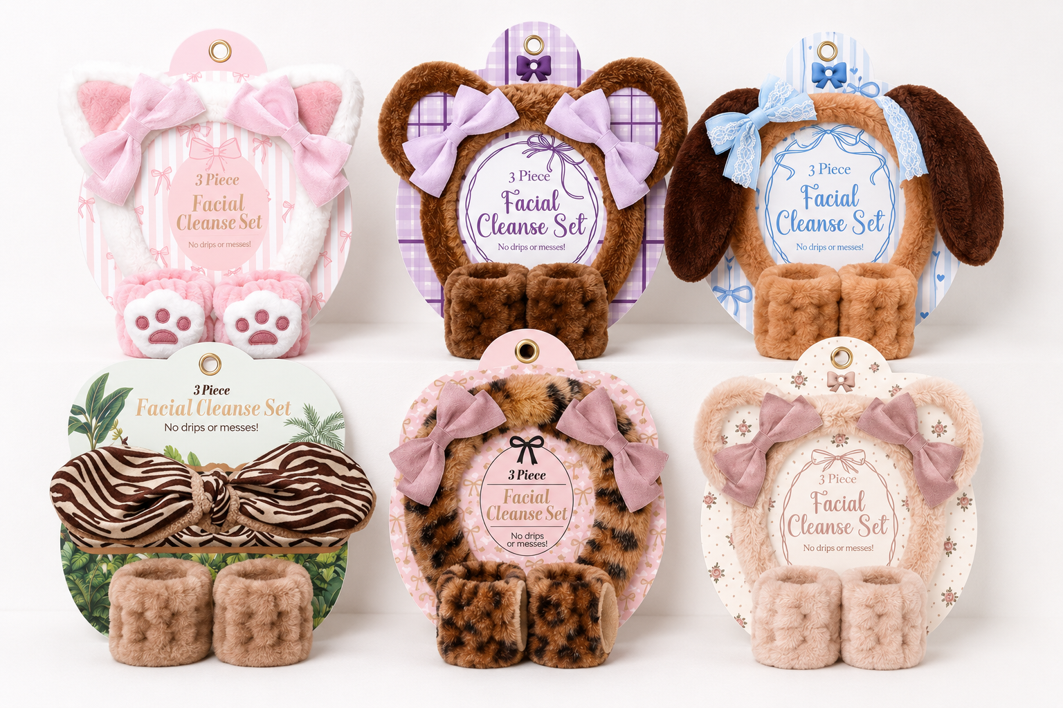 3pc Facial Cleanse Set