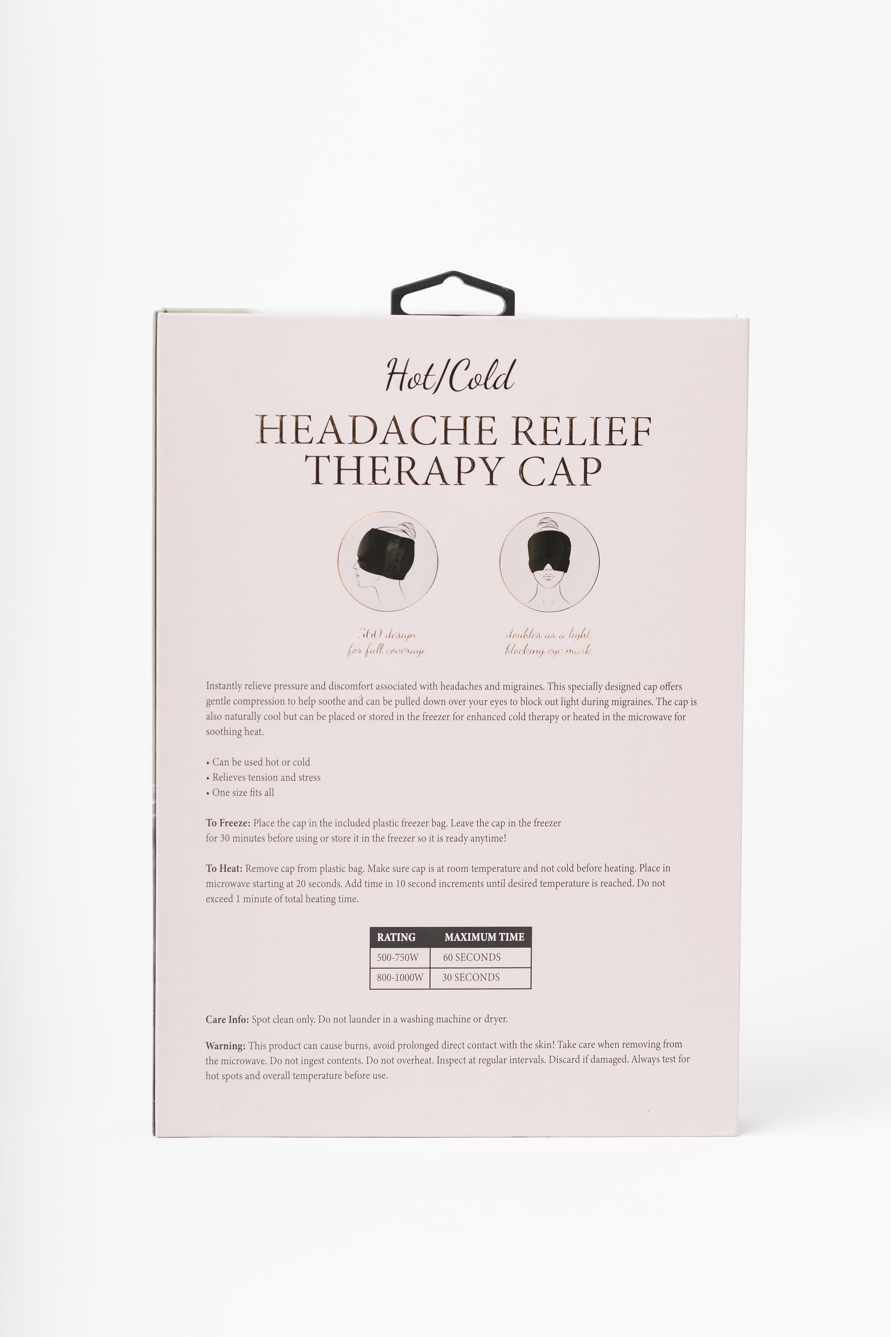 Cold Therapy Headache Compression Cap
