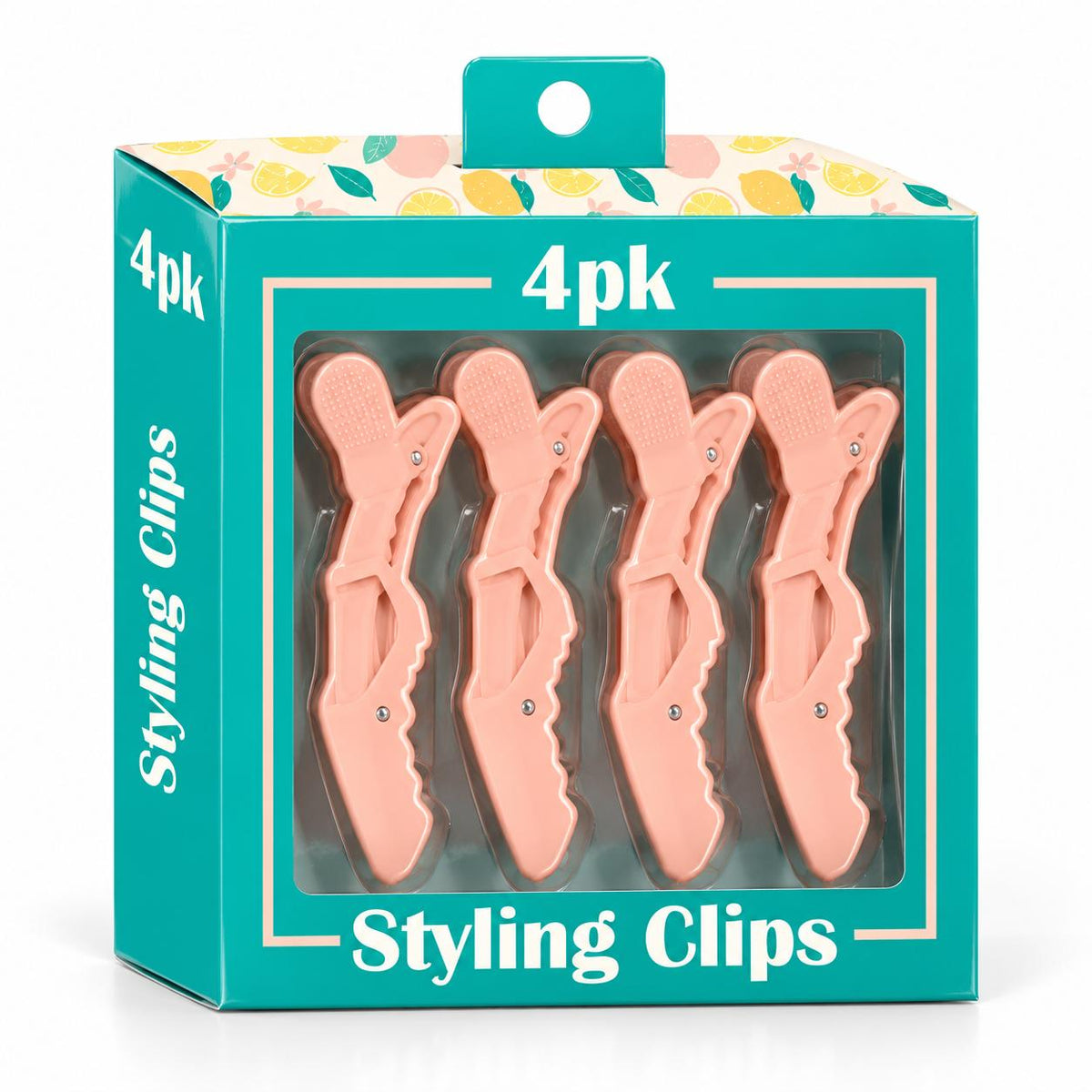 4-Pack Styling Hair Clips