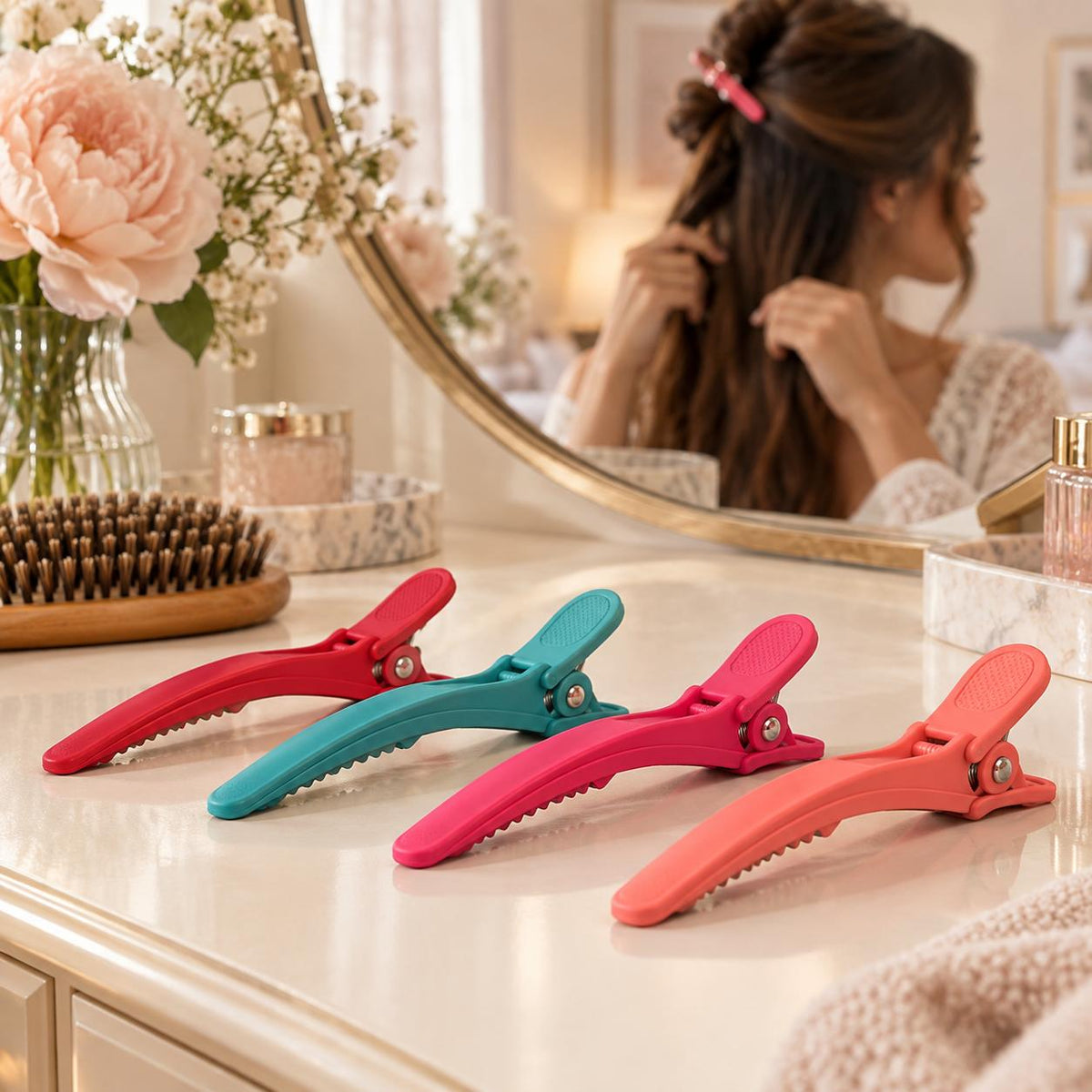 4-Pack Styling Hair Clips