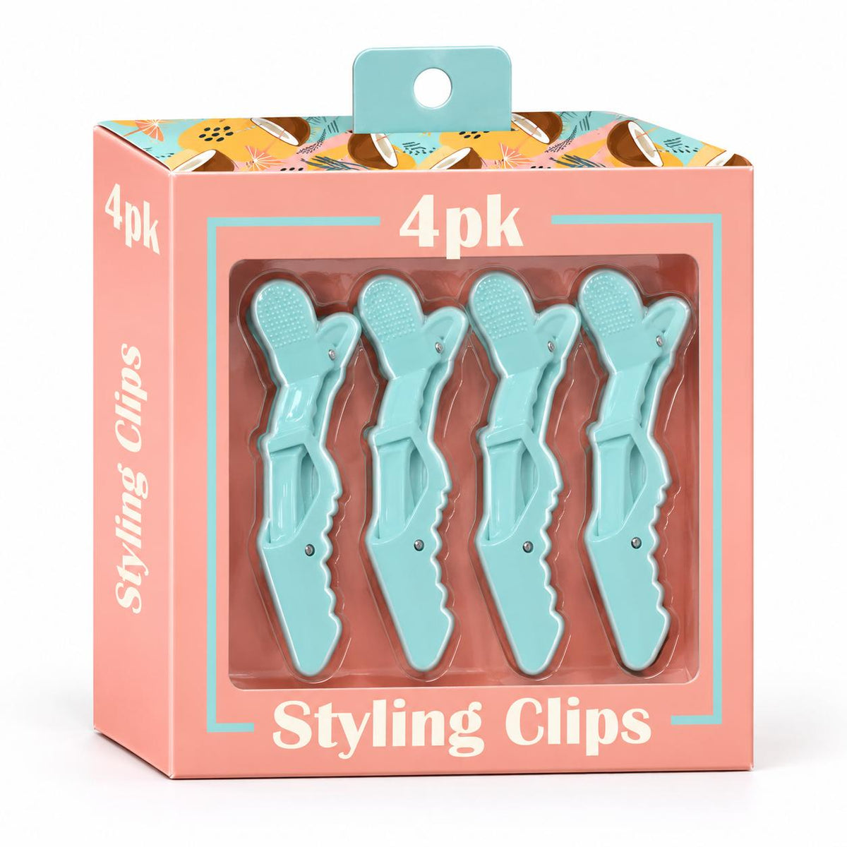 4-Pack Styling Hair Clips