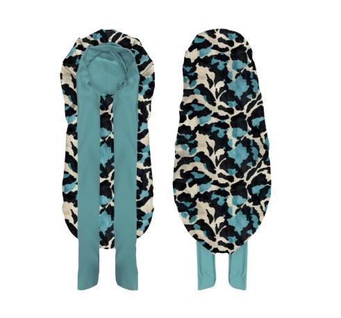 Odara Extra Long Reversible Day or Night Bonnet