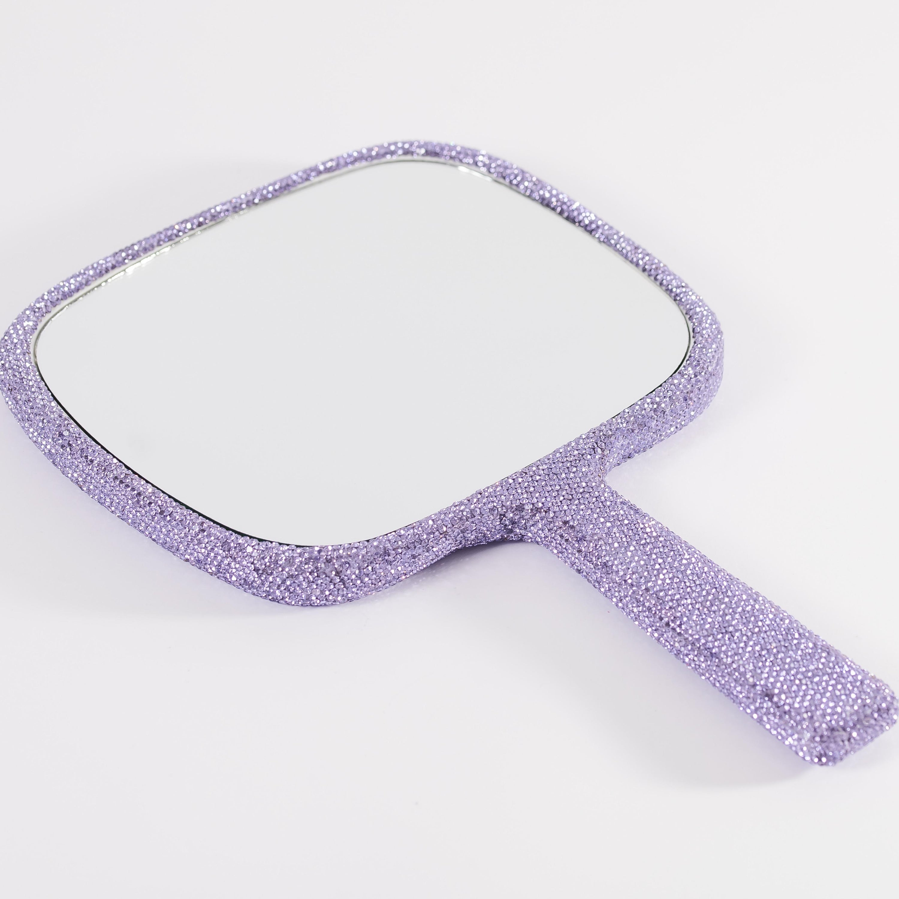 GLITZ & GLAM BLING HANDHELD MIRROR