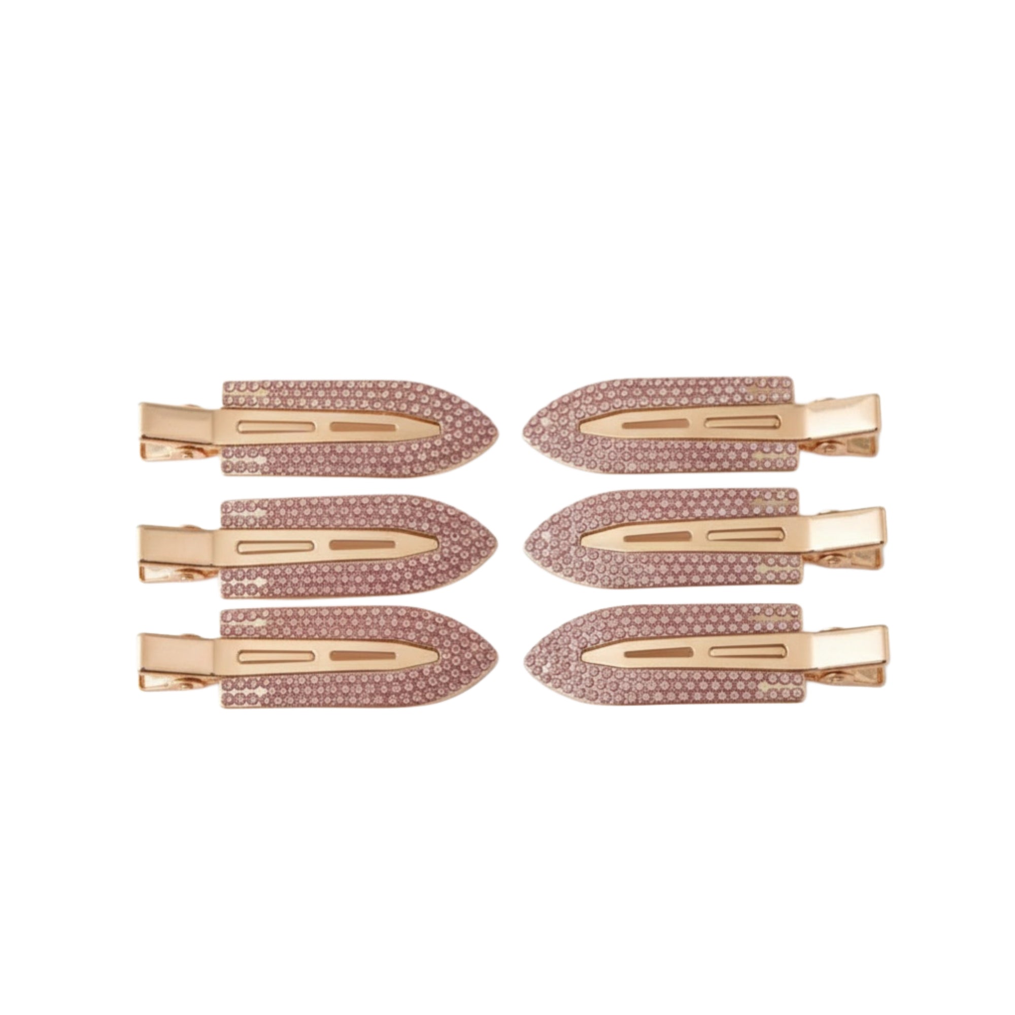 Glitz & Glam Ruby Pink Dent Free Clips