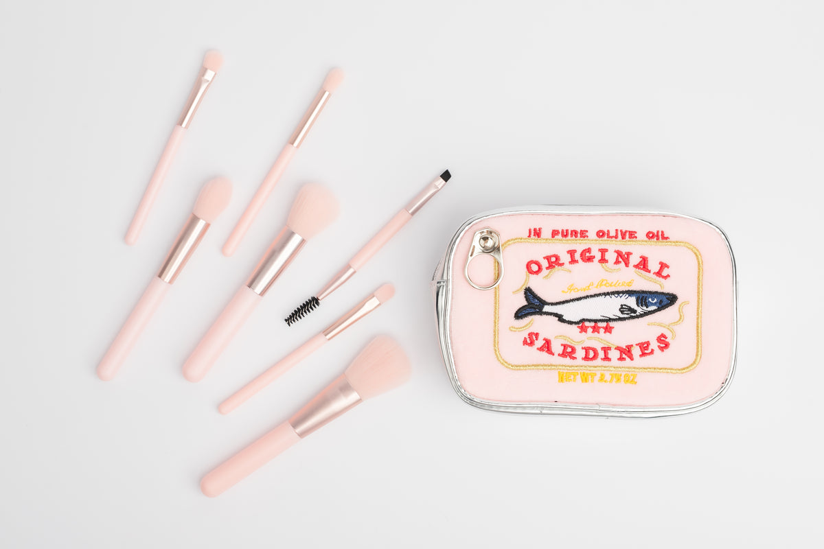 Travel Makeup Brush Set