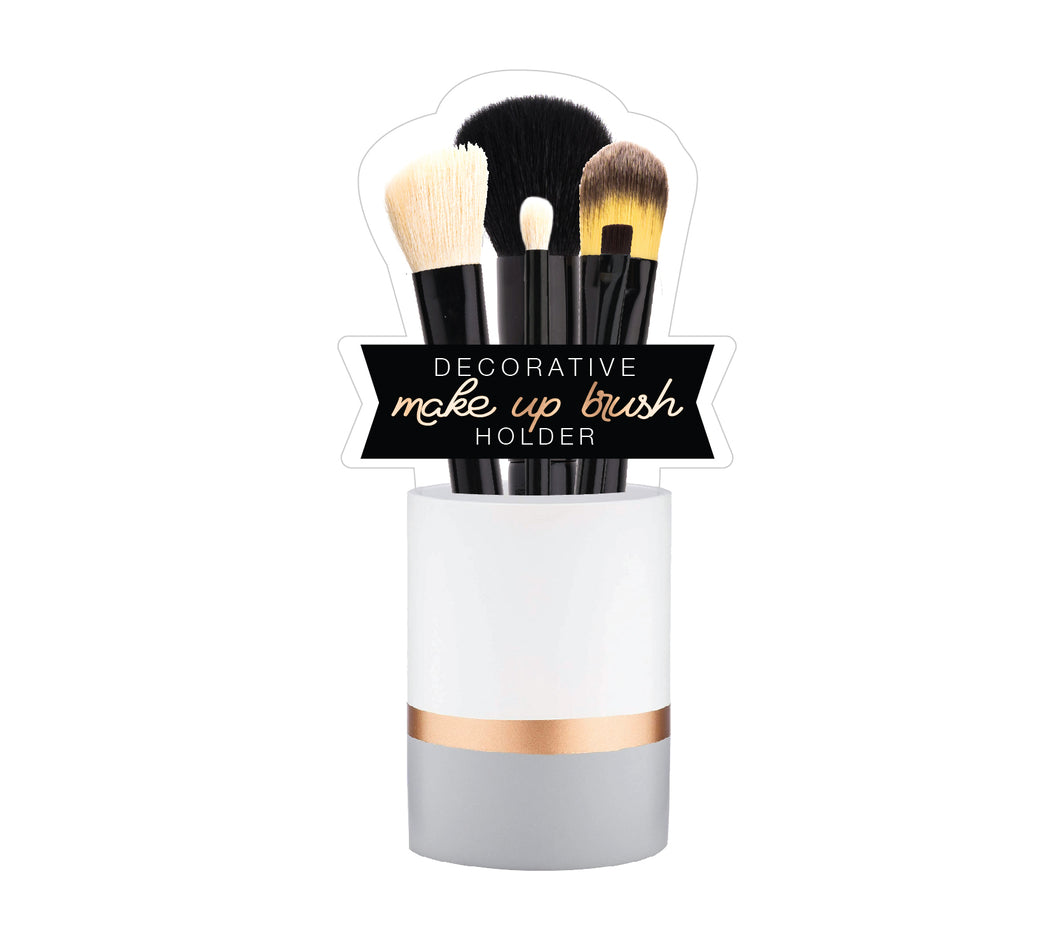 BellaPro MOD GOLD STRIPE Makeup Brush Holder