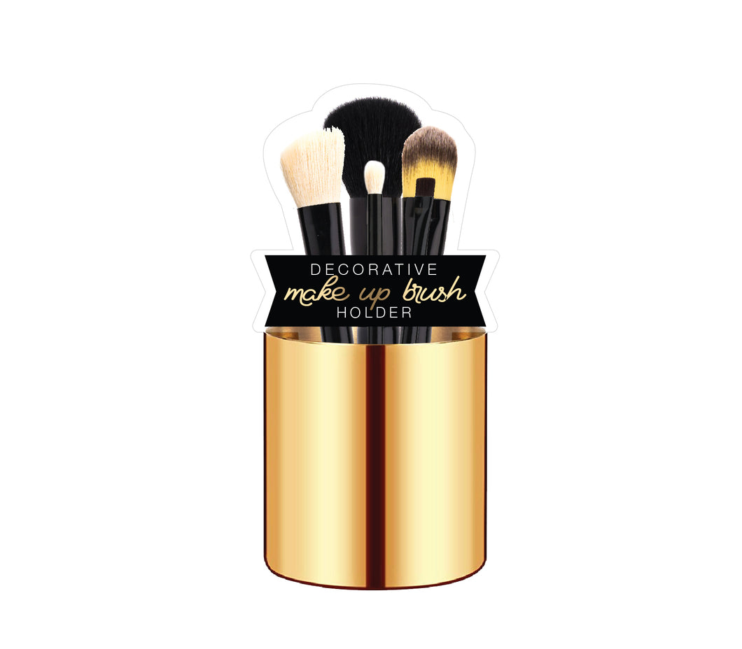 BellaPro GOLD CHROME Makeup Brush Holder