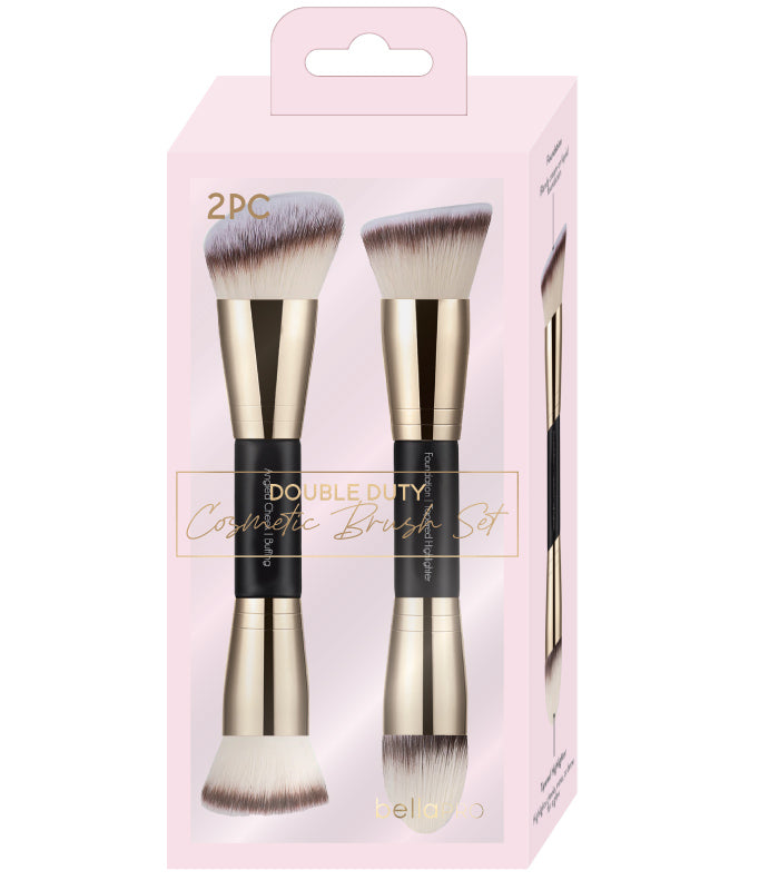 BellaPro 2pc Dual Ended Brush Set