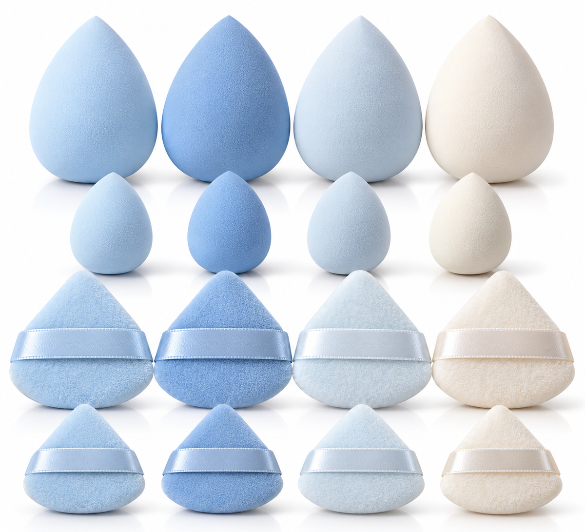 12pc Powder Puff & Blender Set