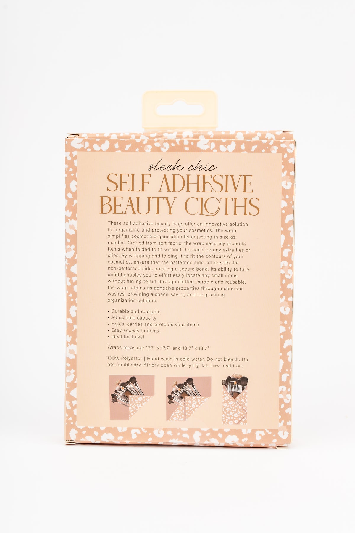 Sleek Chic Self Adhesive Beauty Cloths (2 Pack)