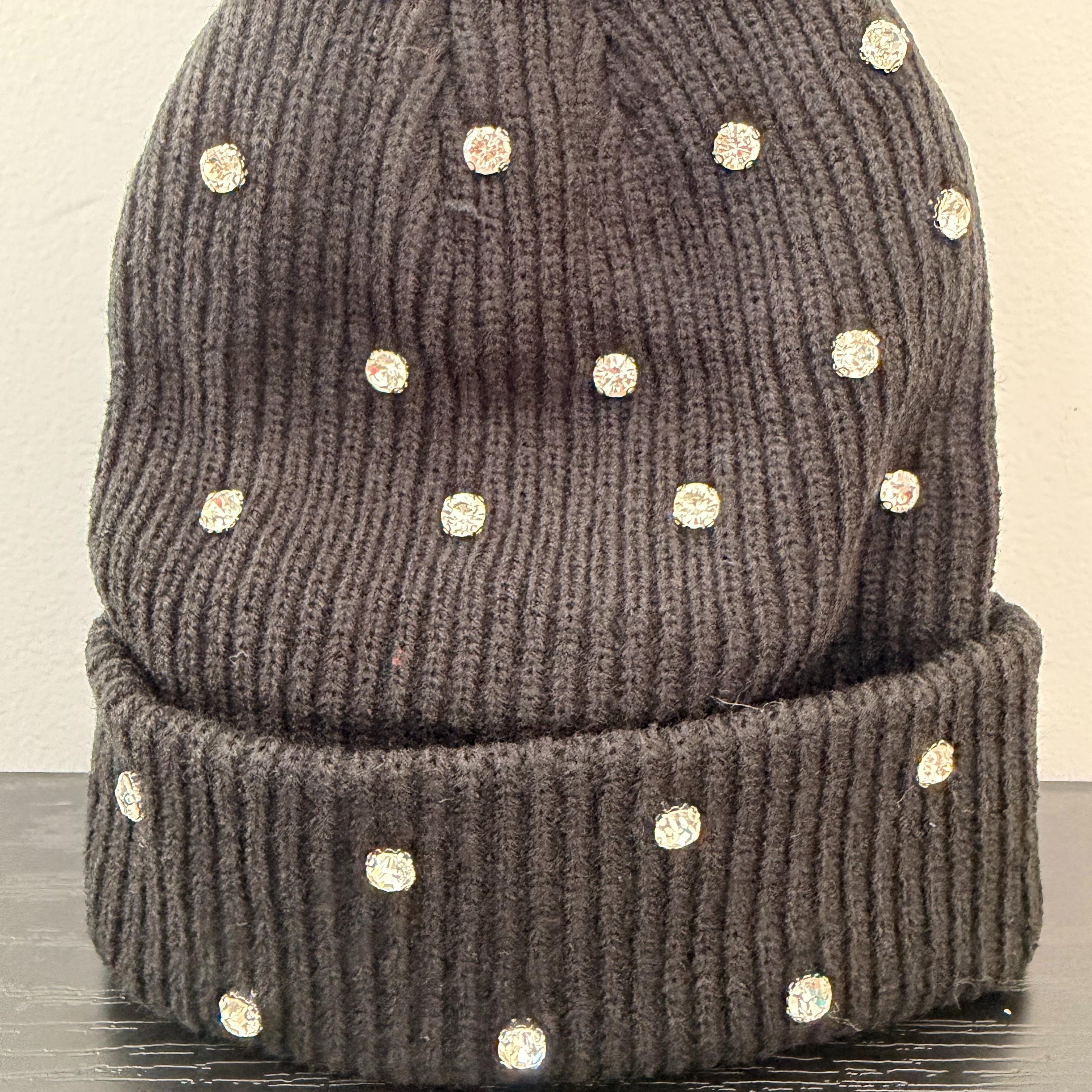 Rhinestone Beanie