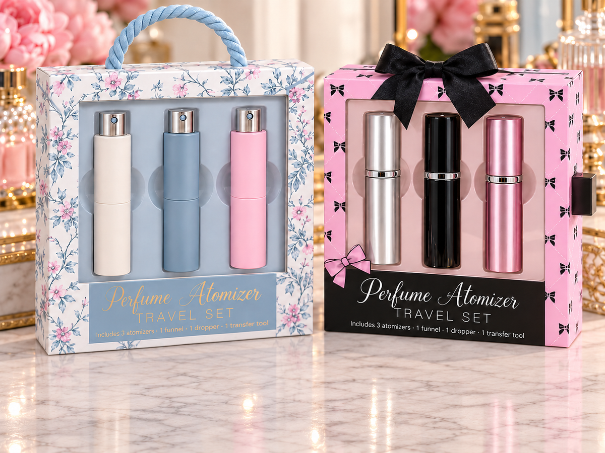 6pc Travel Perfume Atomizer Set