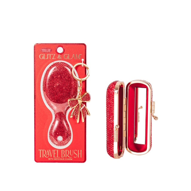Glitz & Glam Travel Brush & Lipstick Case | Bundle