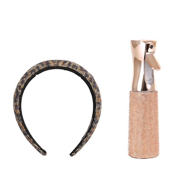 Glitz & Glam Headband & Continuous Mist Bottle | Bundle
