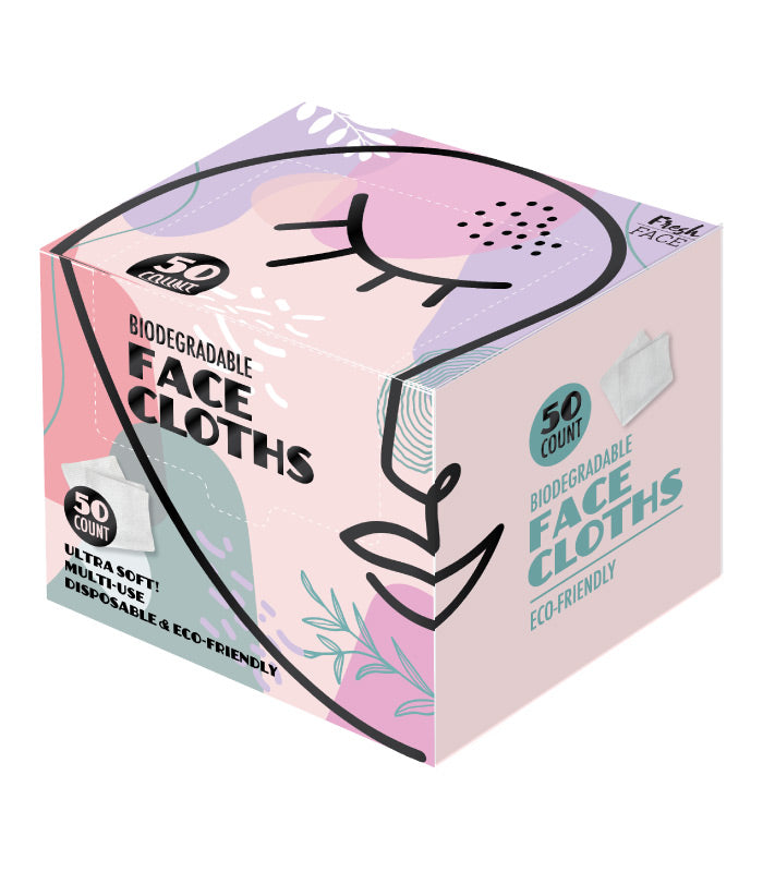 Fresh Face Biodegradable Face Cloths