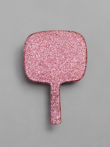 GLITZ & GLAM PINK BLING HANDHELD MIRROR | GG4324