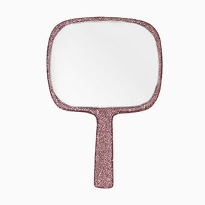 GLITZ & GLAM PINK BLING HANDHELD MIRROR | GG4324