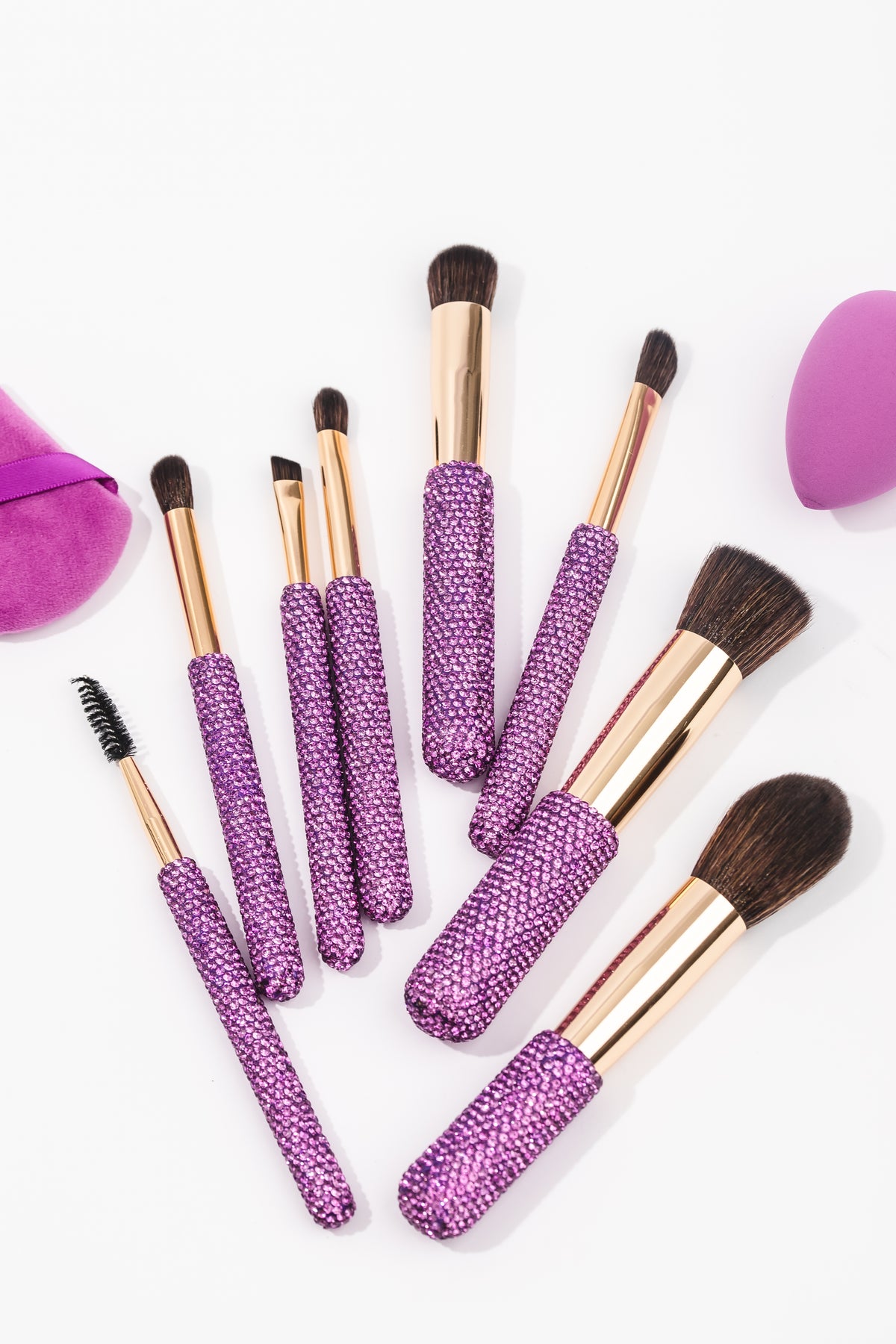 Glitz & Glam | 11pc Travel Make Up Brush Set