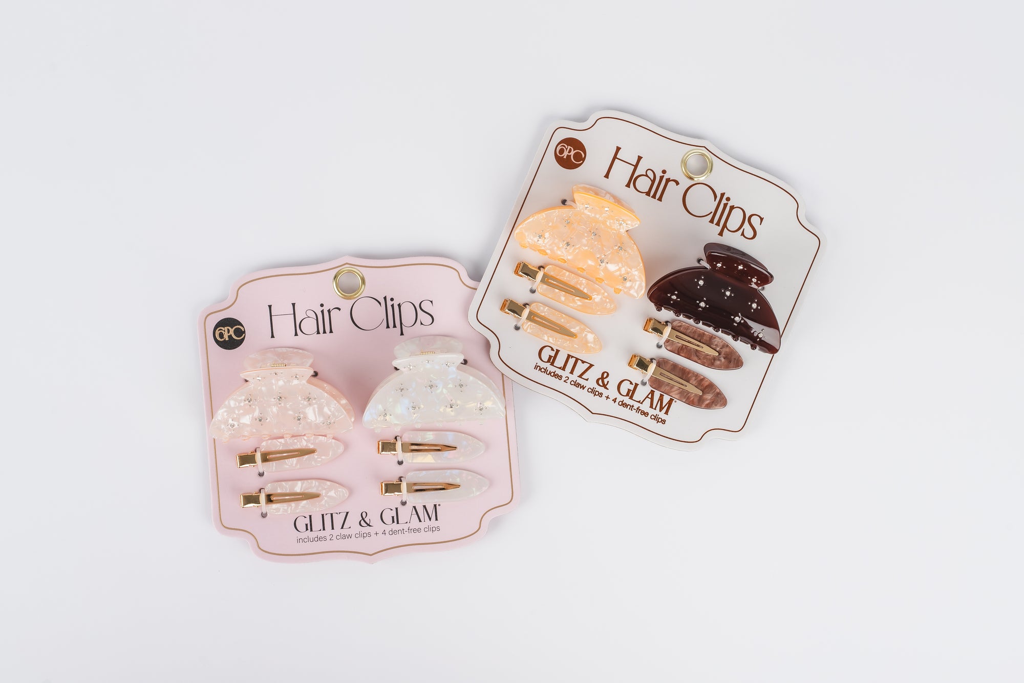 Glitz & Glam Claw Clip & Dent Free Set
