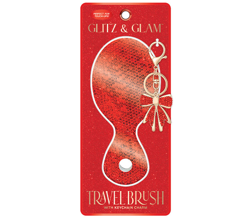 PRE ORDER | Glitz & Glam Keychain Travel Brush