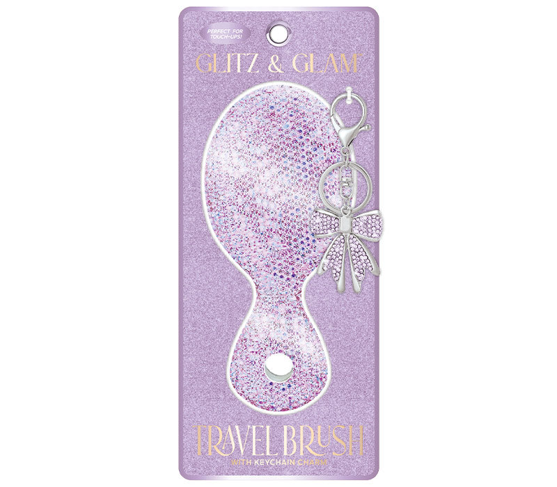 PRE ORDER | Glitz & Glam Keychain Travel Brush