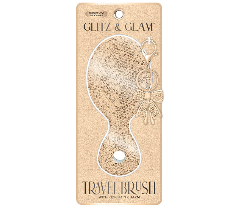 PRE ORDER | Glitz & Glam Keychain Travel Brush