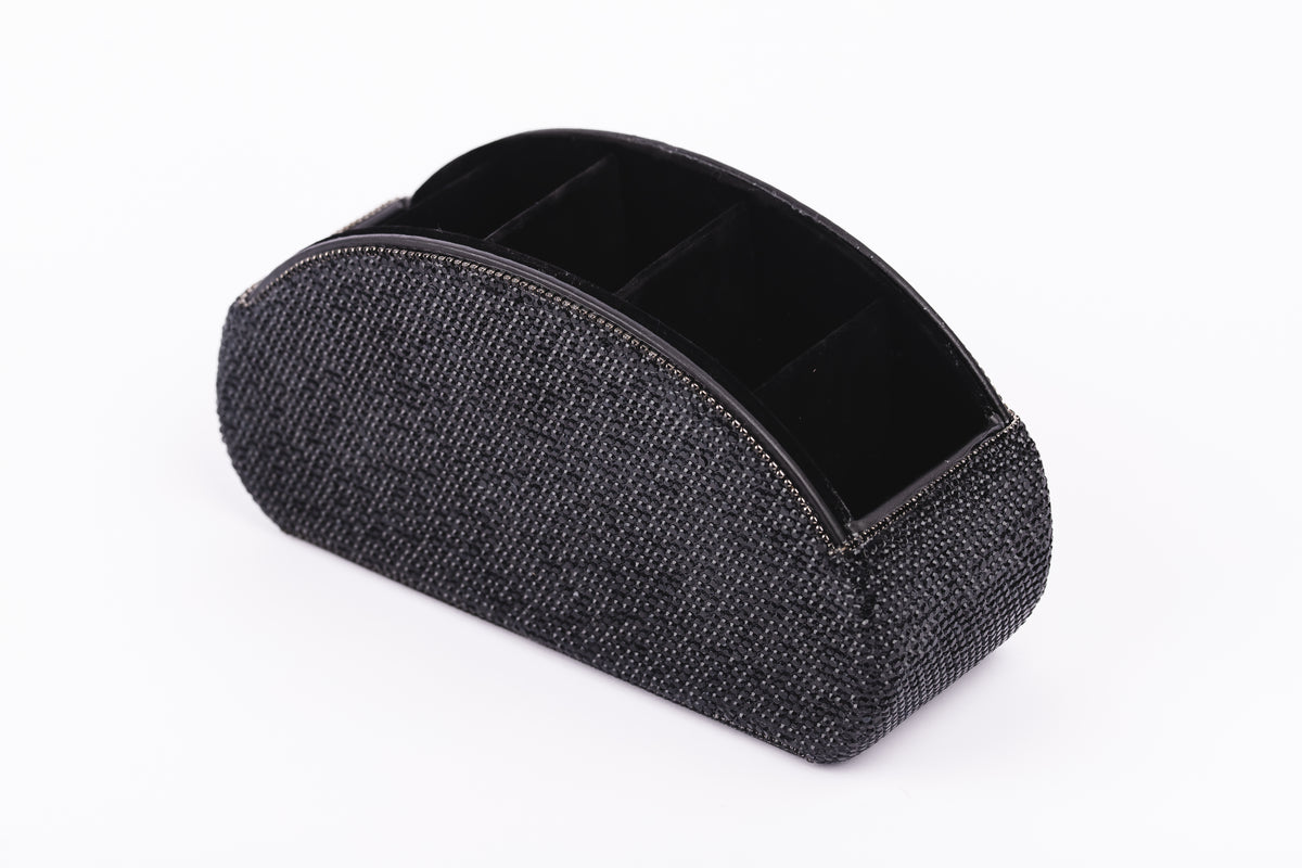 GLITZ & GLAM Half Moon Makeup Brush Holder
