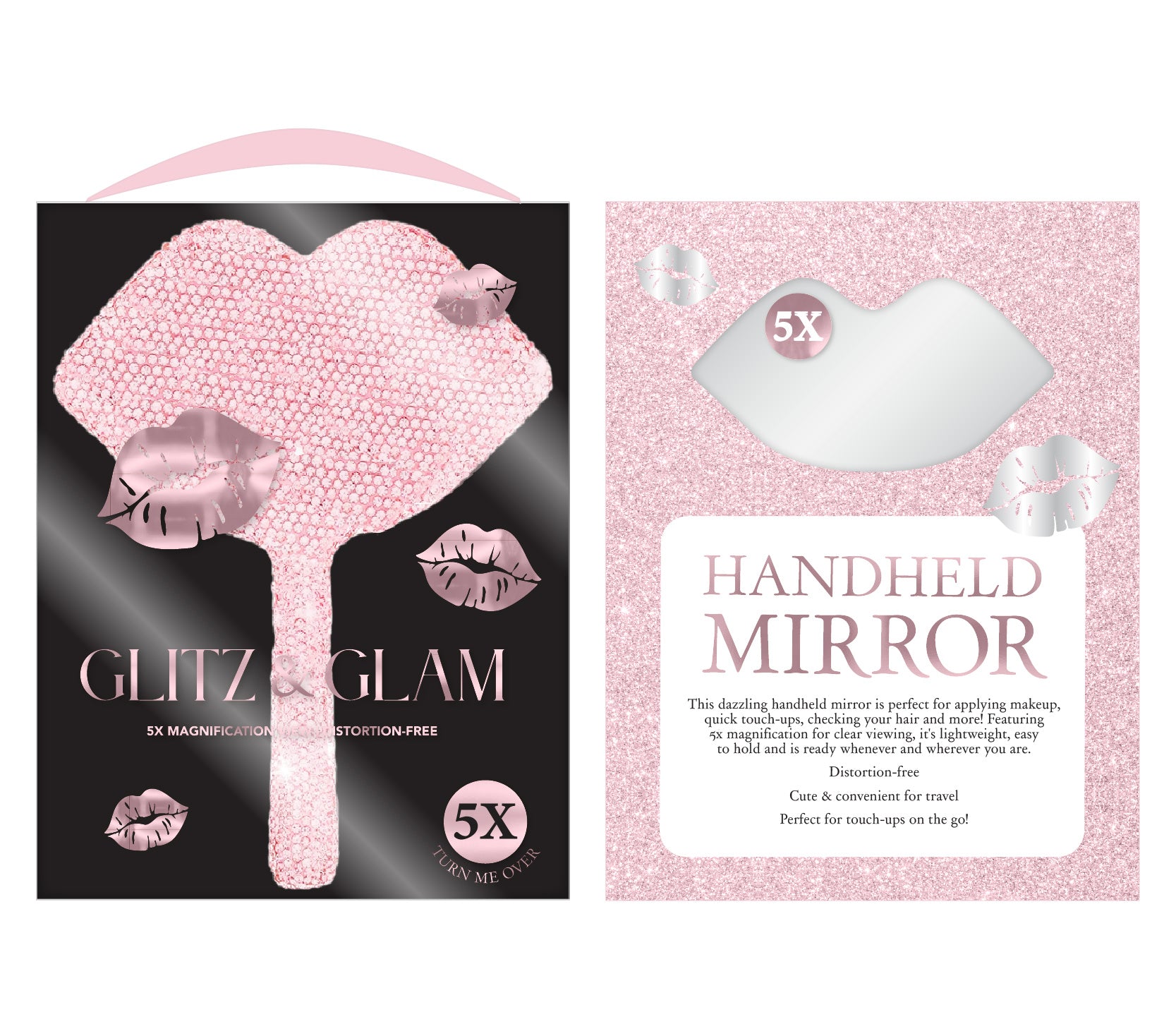 PRE ORDER | Glitz & Glam Shape Handheld Mirror