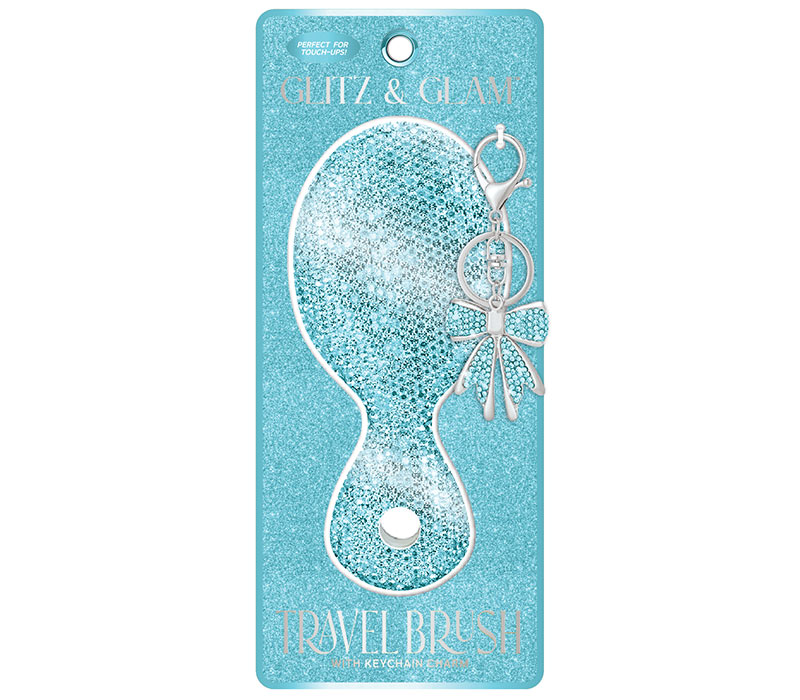 PRE ORDER | Glitz & Glam Keychain Travel Brush