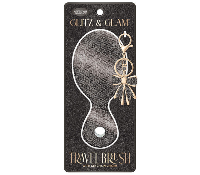 PRE ORDER | Glitz & Glam Keychain Travel Brush
