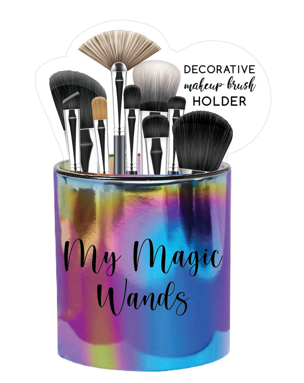 MY MAGIC WANDS Makeup Brush Holder