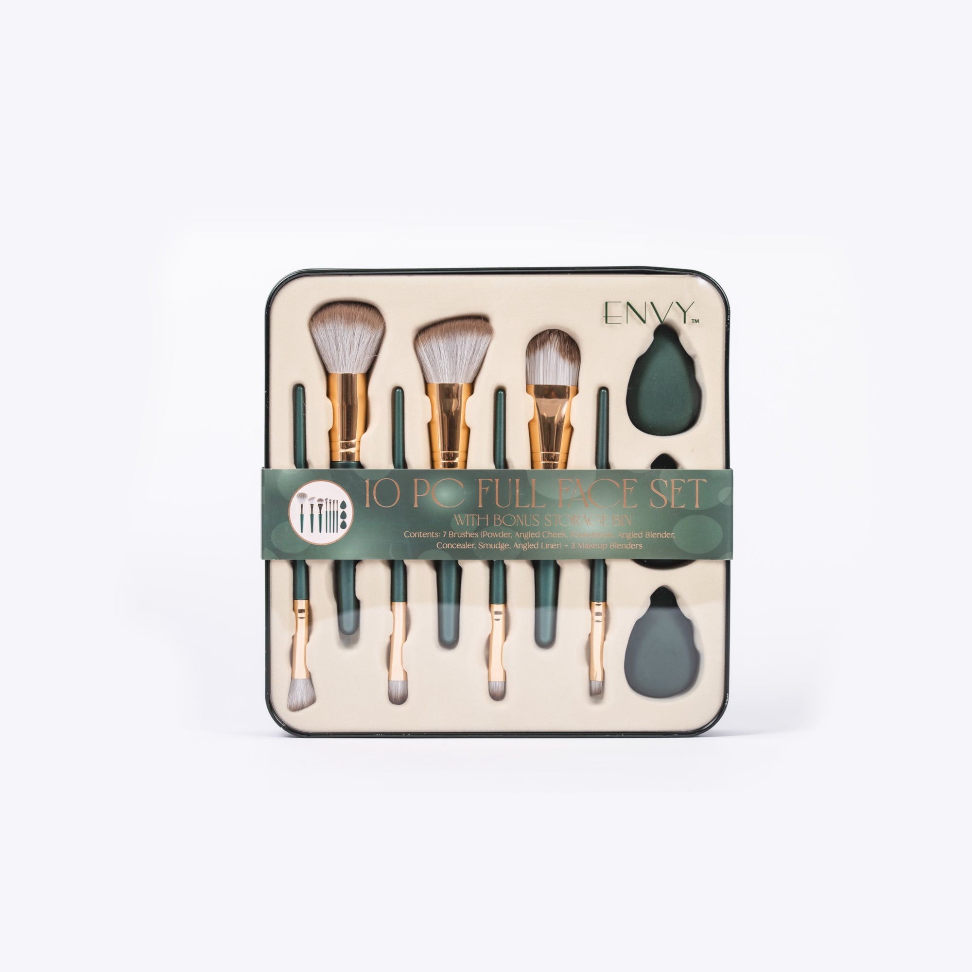 PRE ORDER | Envy Hunter Green | 10pc Brush set
