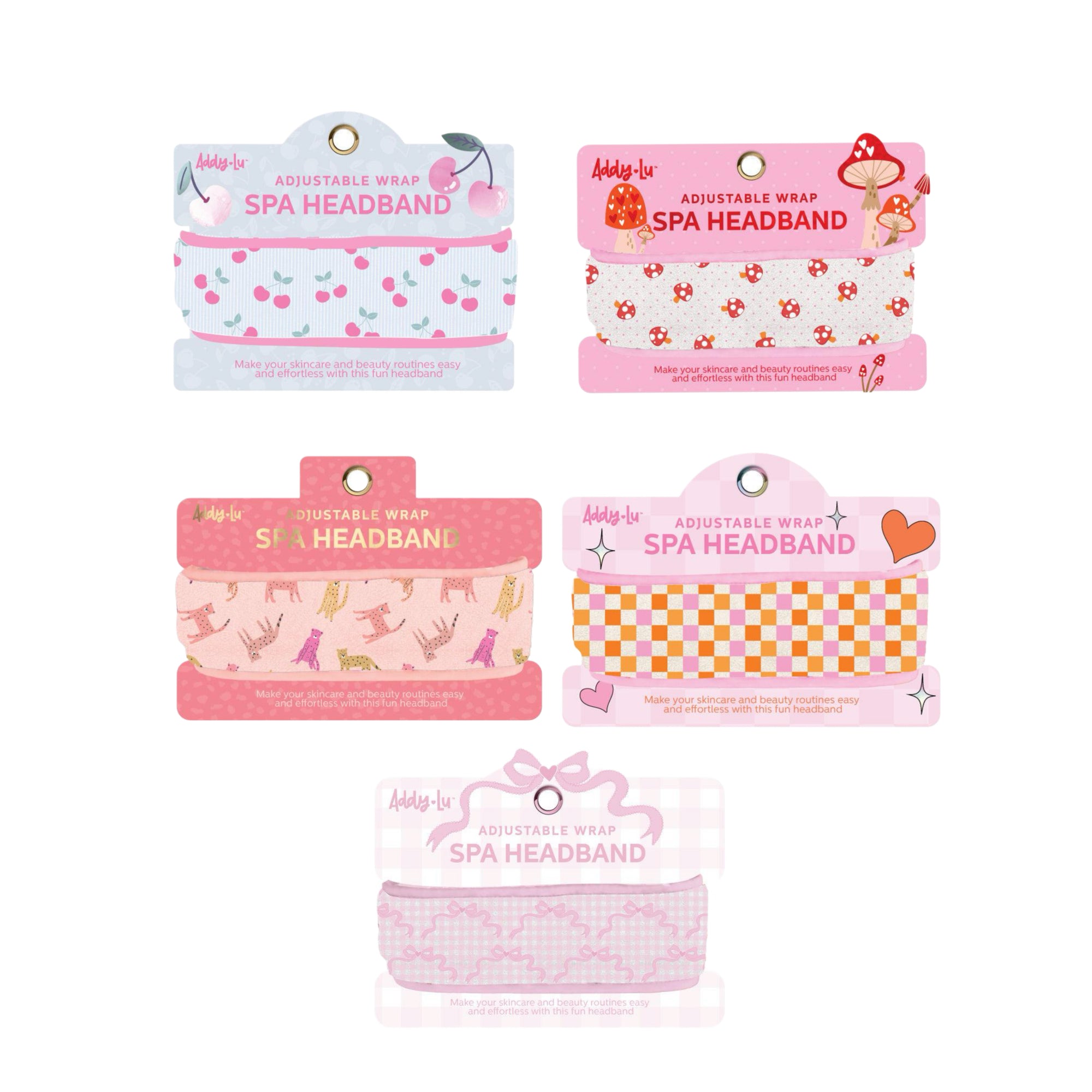 Addy-Lu Adjustable Spa Headband