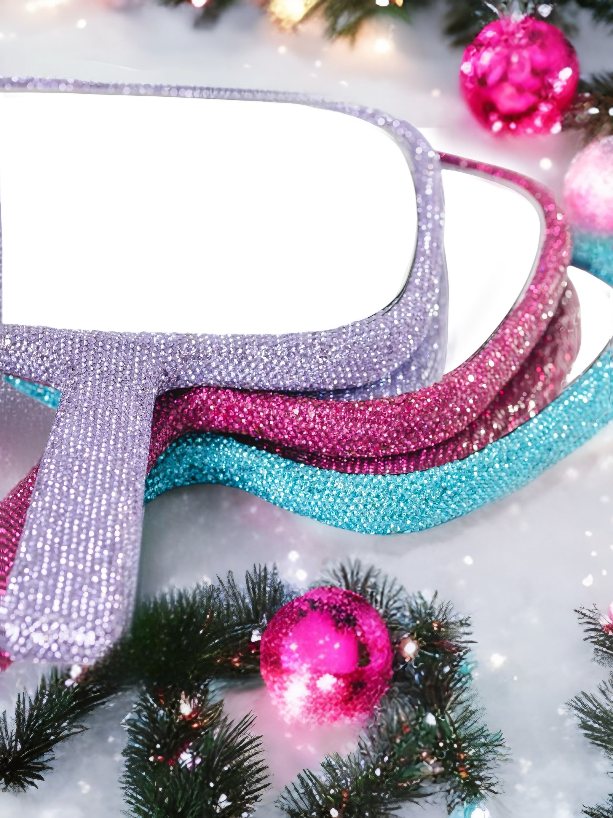 GLITZ & GLAM BLING HANDHELD MIRROR