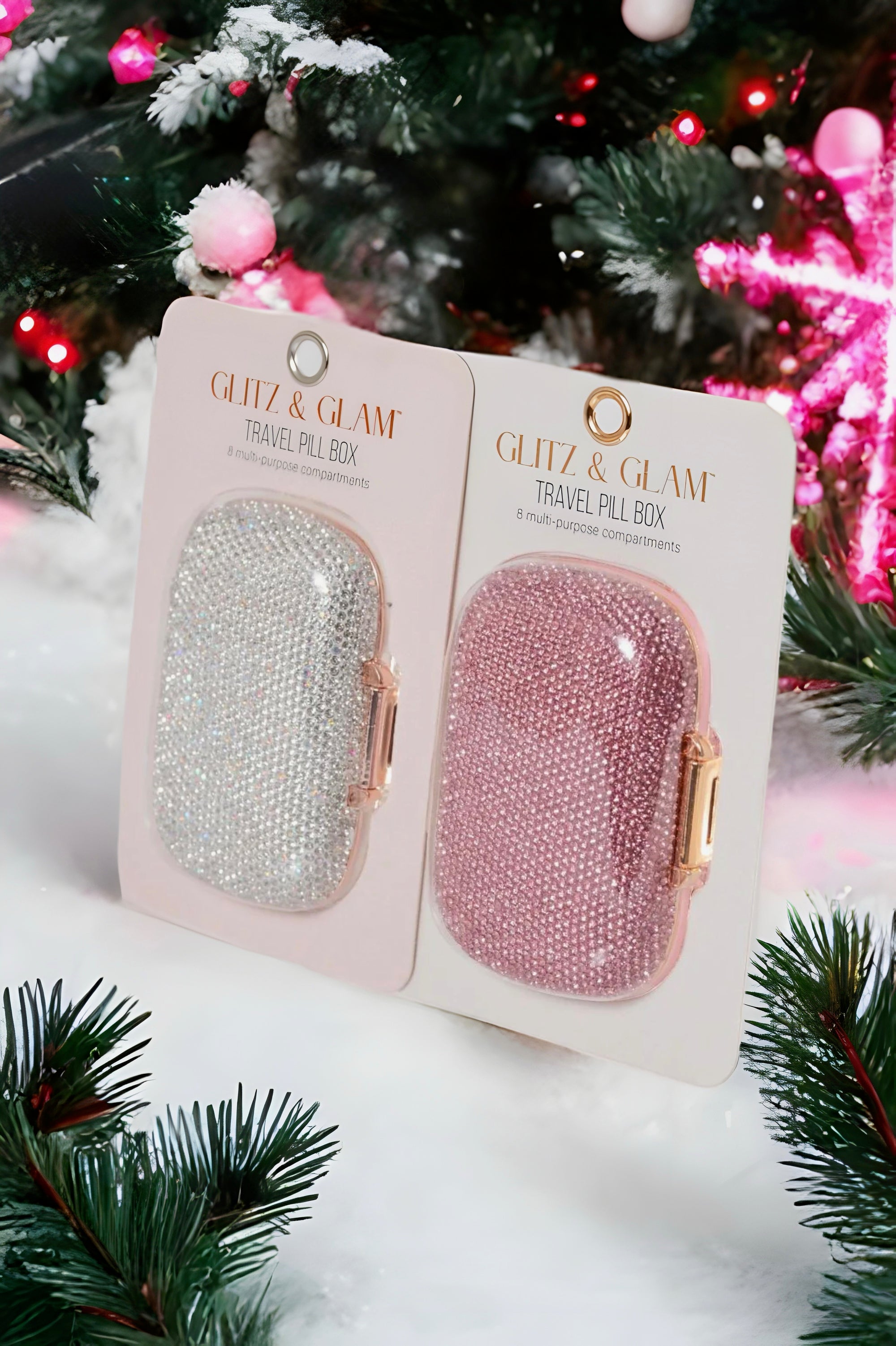 Glitz & Glam Compartment Pill Box