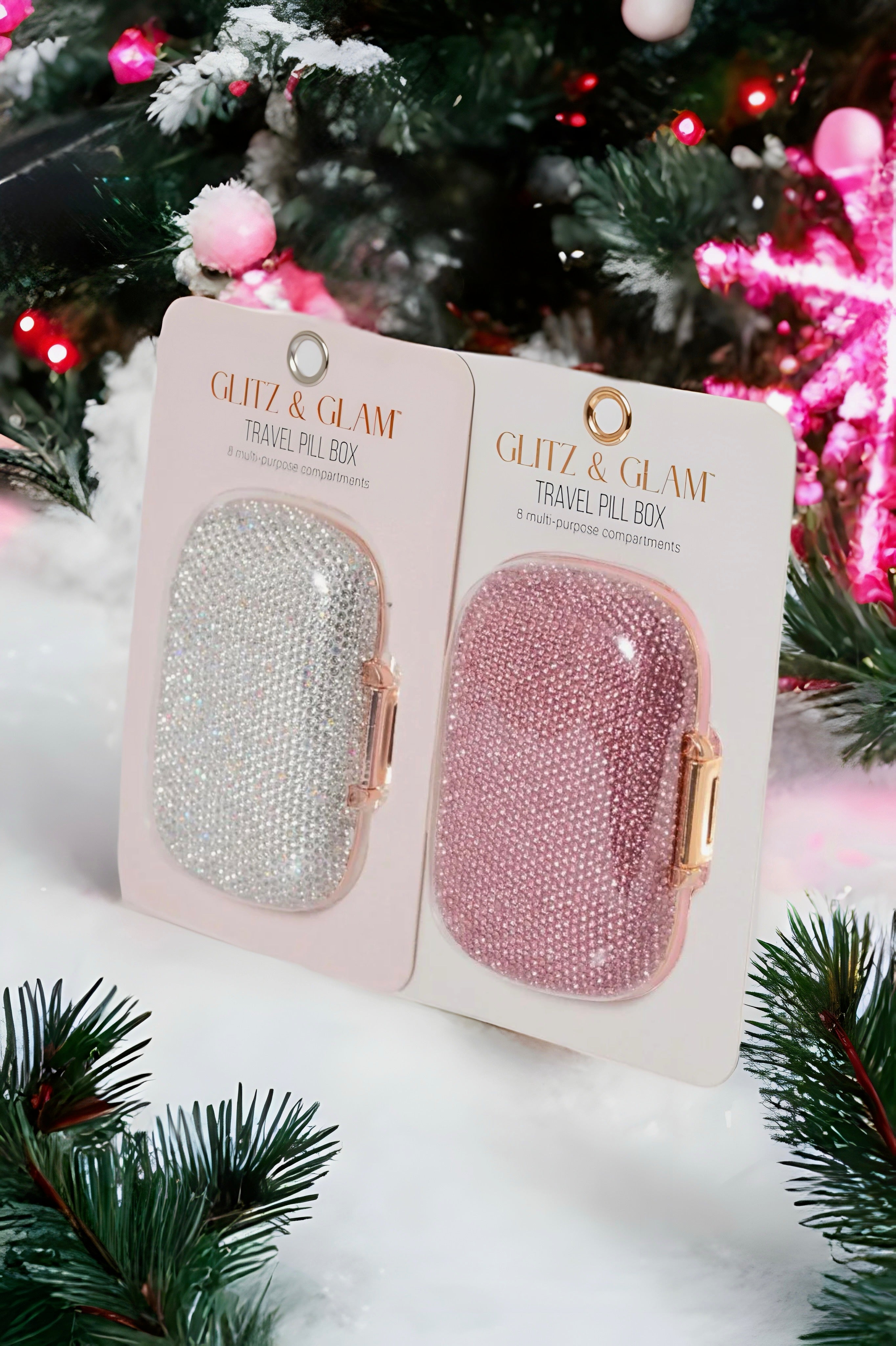 Glitz & Glam Compartment Pill Box