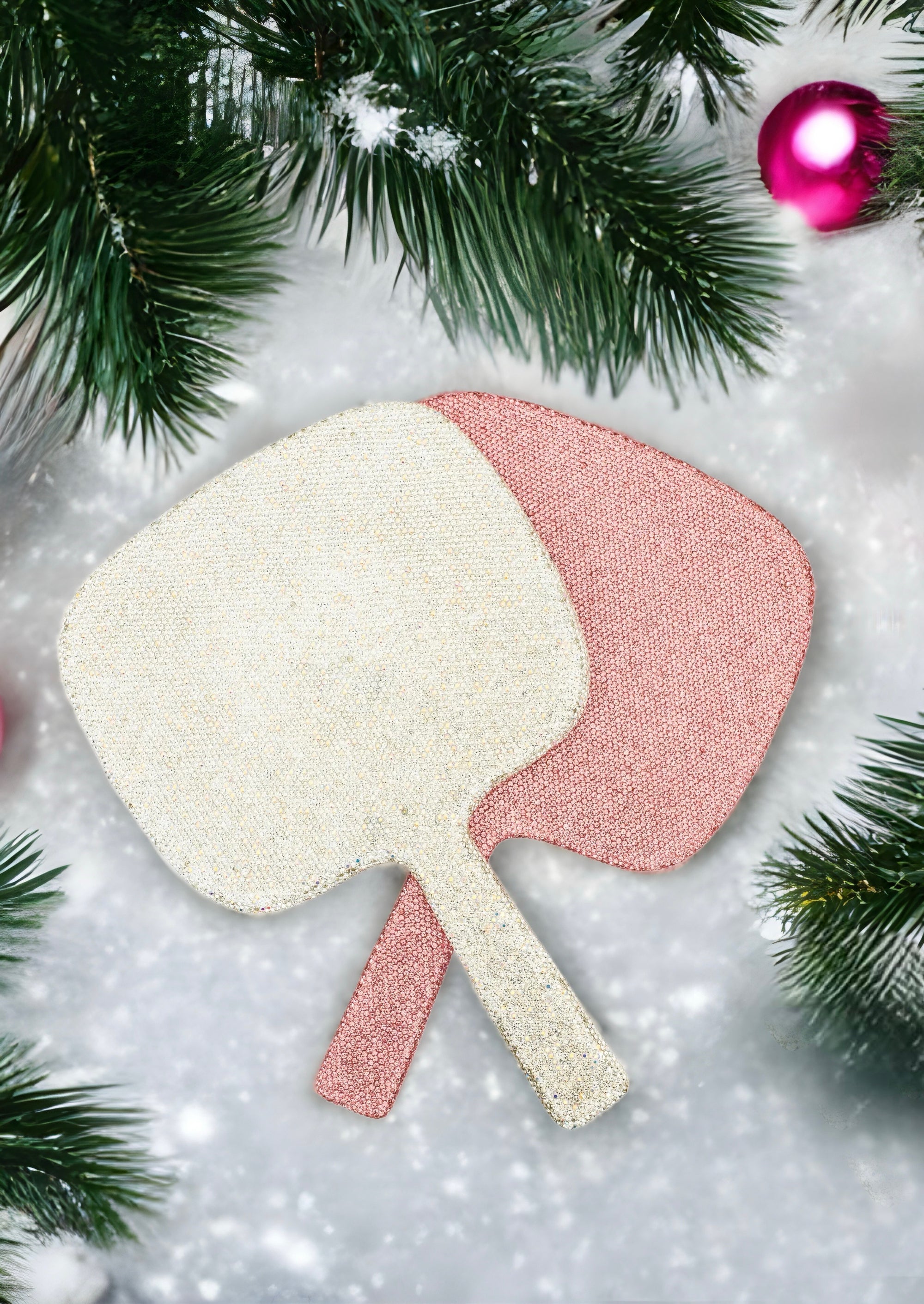 GLITZ & GLAM BLING HANDHELD MIRROR