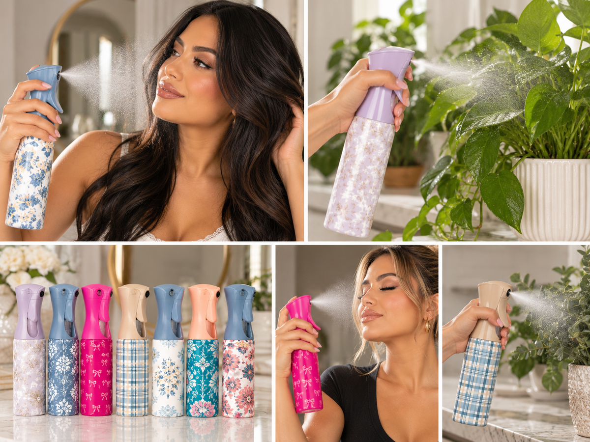 Pattern Continuous Mist Bottles