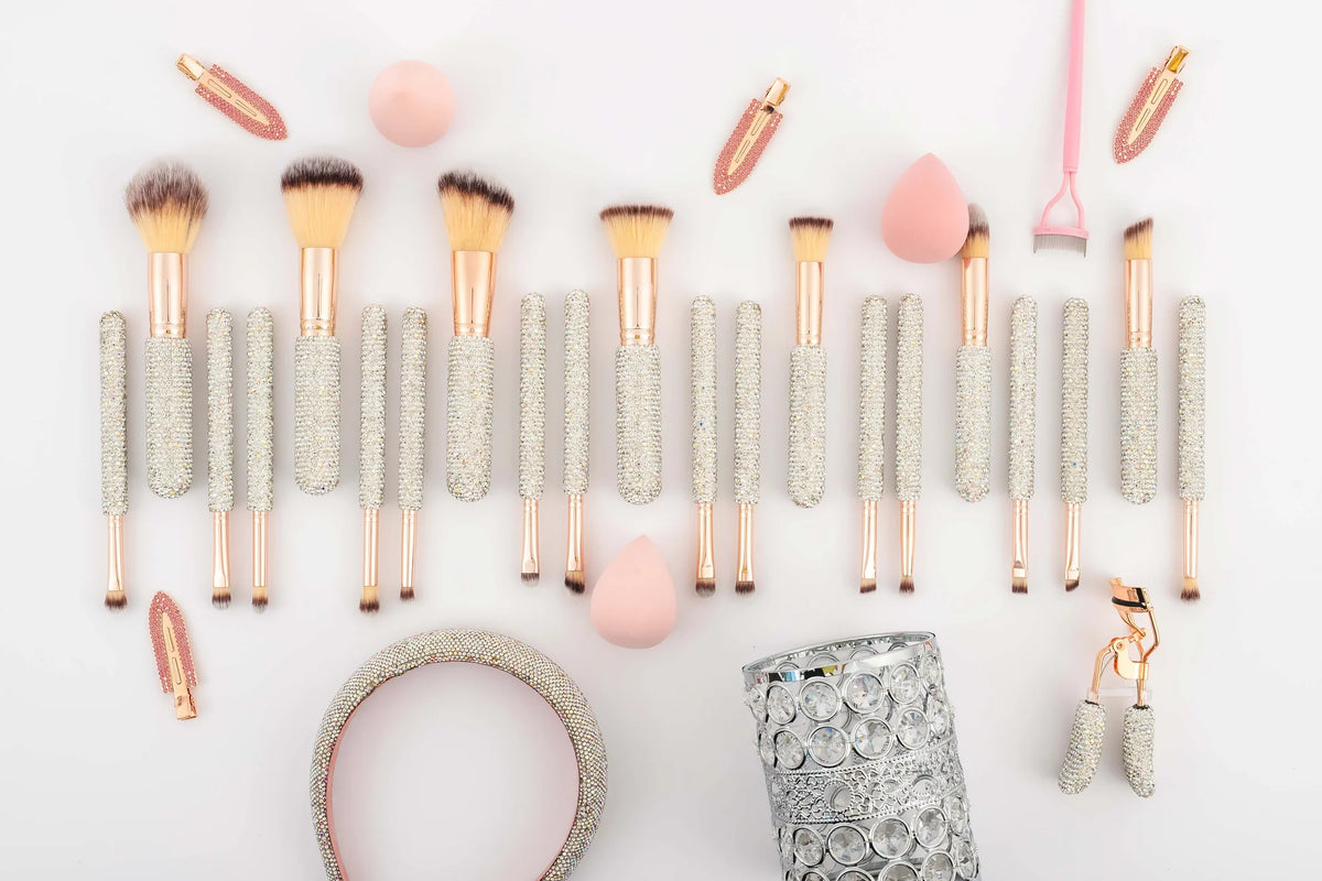Silver Bling /Rose Gold  Glitz & Glam | 32pc Essential Collection | MU0307BL