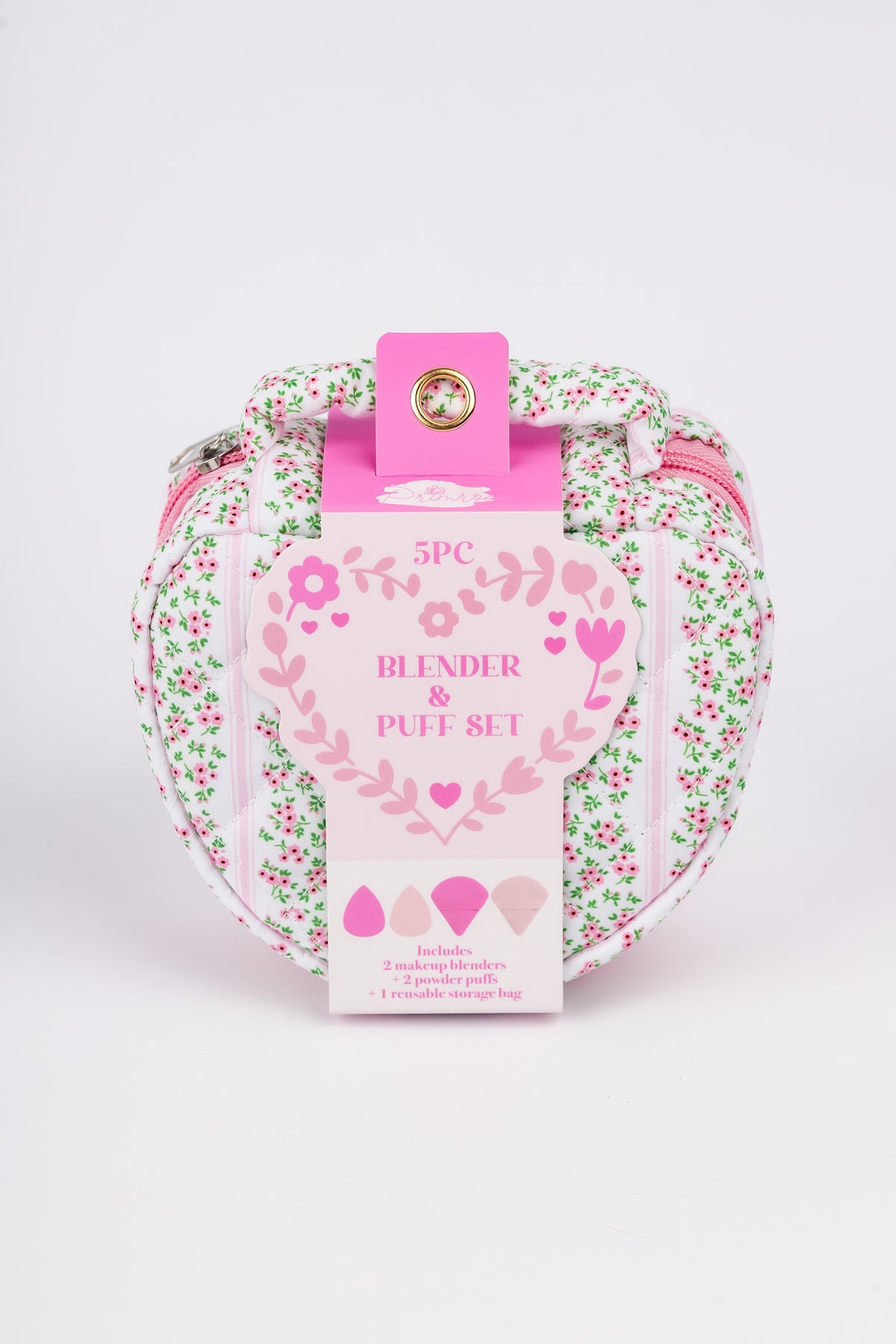 Primrose 5pc Powder Puff & Blender Set