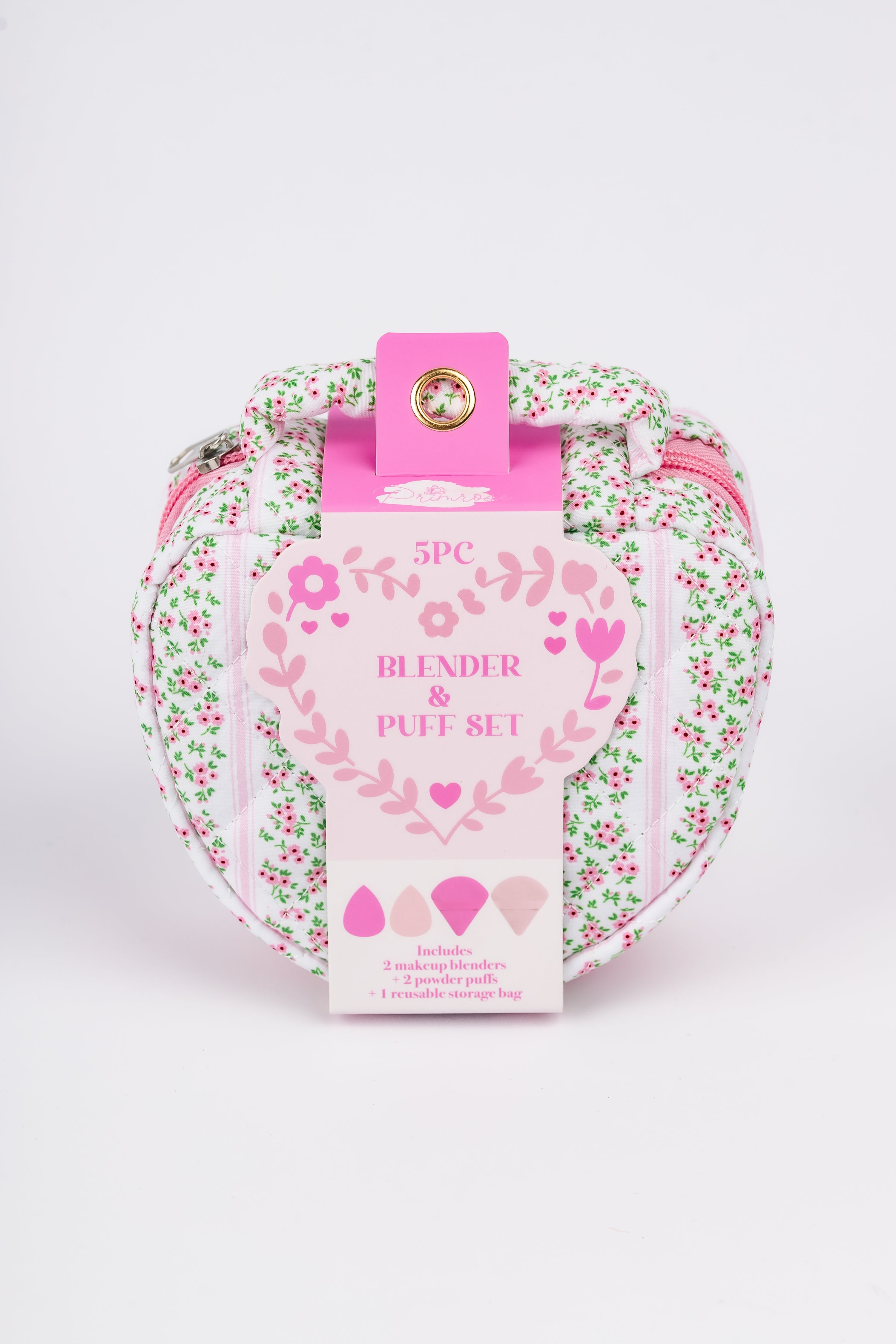 Primrose 5pc Powder Puff & Blender Set
