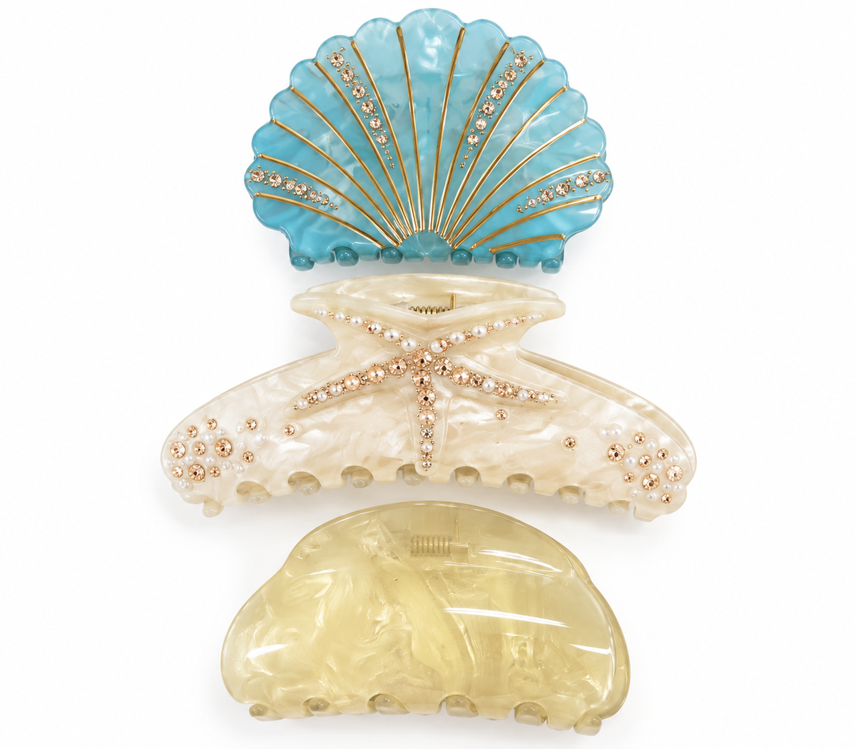 Glitz & Glam | 3pk Hair Clip Set