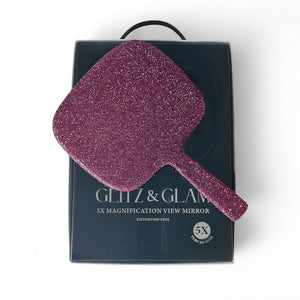 GLITZ & GLAM BLING HANDHELD MIRROR