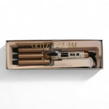 Load image into Gallery viewer, Glitz &amp; Glam Triple Barrel HAIR WAVER
