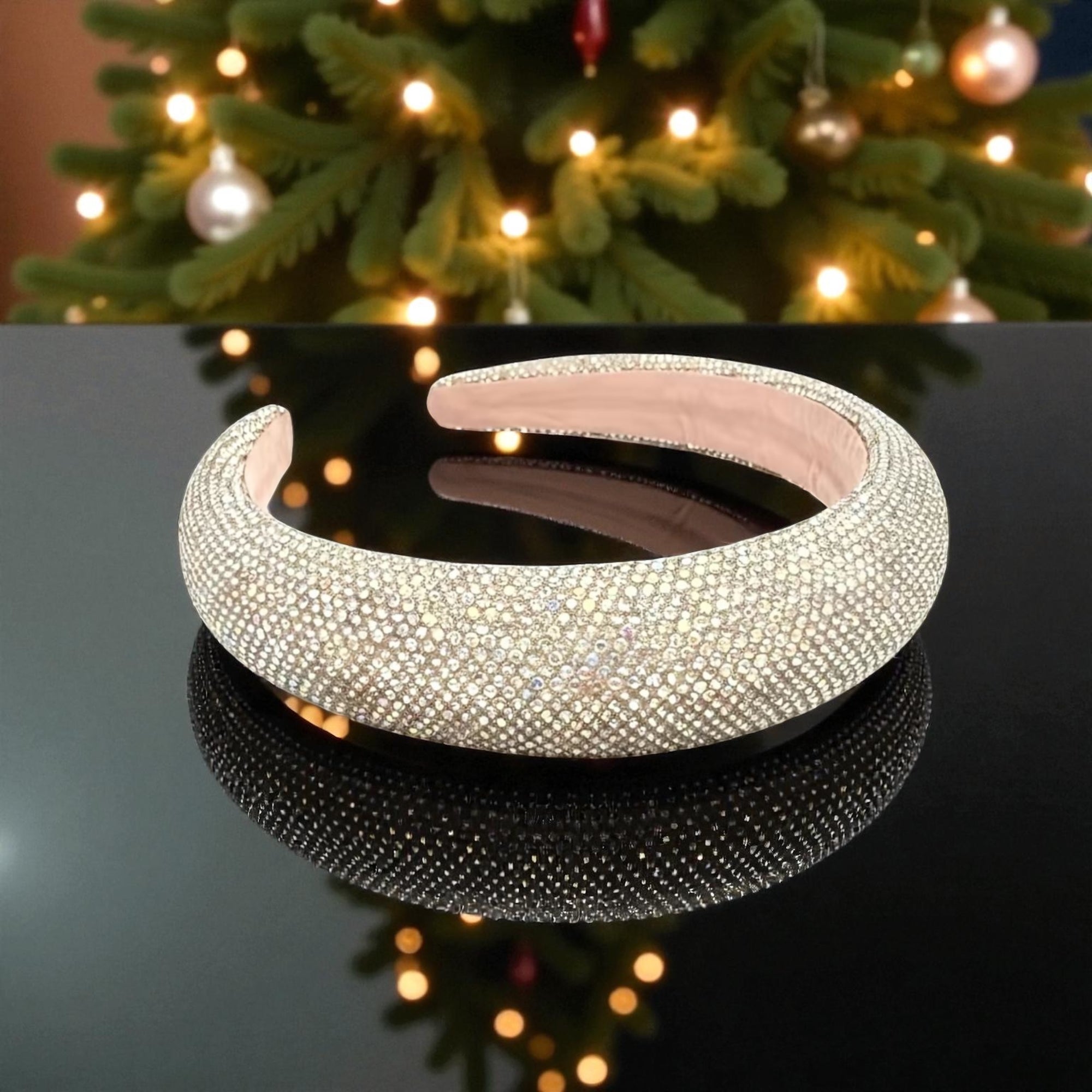 Glitz & Glam Silver Headband