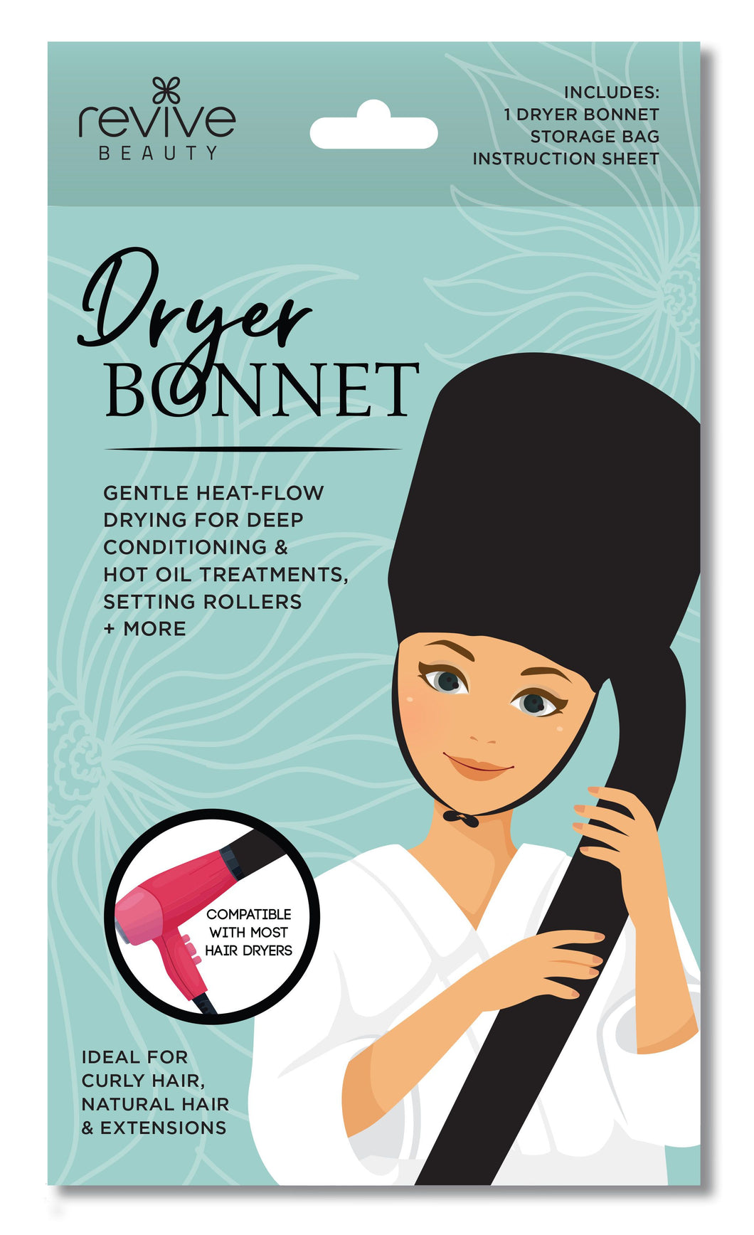 Dryer Bonnet - Black