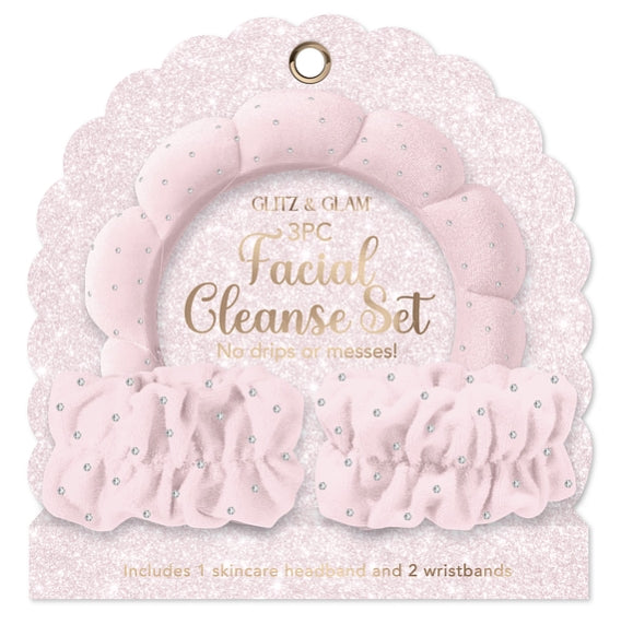 Glitz & Glam Pink Bling Cleanse Set