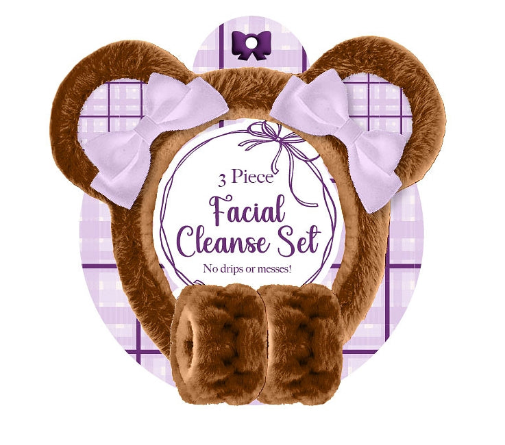 3pc Facial Cleanse Set